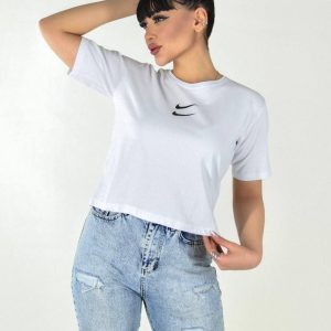 کراپ تیشرت زنانه دو نایک